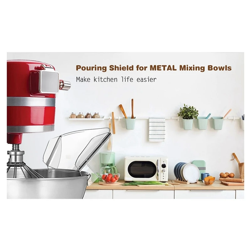 Cooking Machine Baffle Kitchen Replacement Oil Powder Splash Universal Pouring Shield