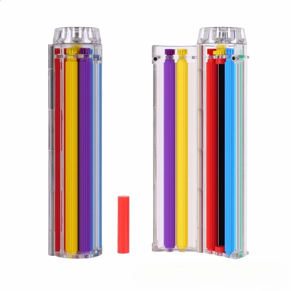 Portable Manual Cigarette Tobacco Herb Roller Cone Rolling Machine Hand Crank Rolling Tool Smoking Accessories