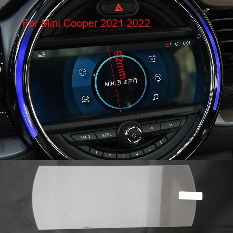 

For Mini Cooper 2016-2022 Car GPS navigation film LCD screen Tempered glass protective film Anti-scratch Film Accessories