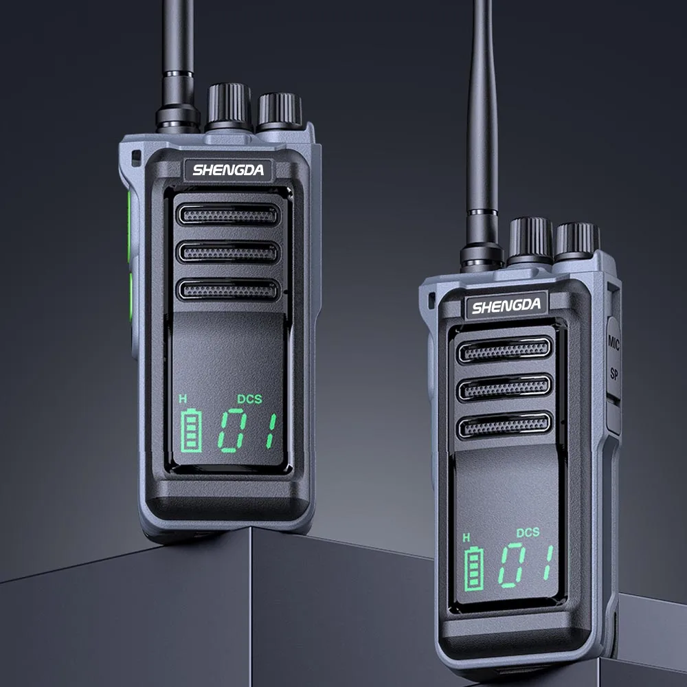 วิทยุสื่อสาร SD-M8000  จับคู่ความถี่ด้วยปุ่มเดียว สแกนช่องสัญญาณ 400-520MHz หน้าจอ LCD แบตเตอรี่ความจุสูง DCS