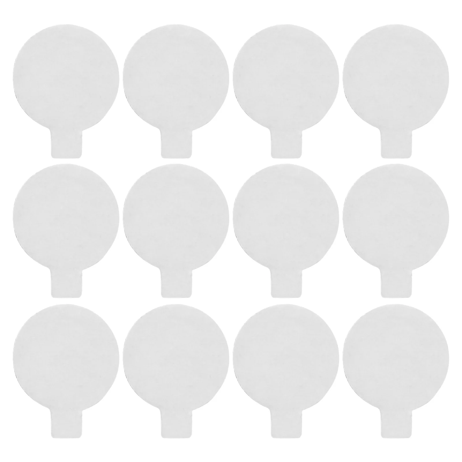 100Pcs Double-Sided Nano Adhesive Circle Labels Removable Round Dot Stickers for Coding Organization Sealing Gift Wrap