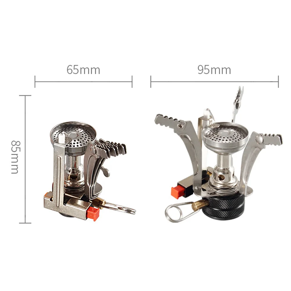 

Portable Camping Stove Head Mini Lightweight Furnace For Hiking Picnic Outdoor Cooking Efficient Flame Durable Copper Material