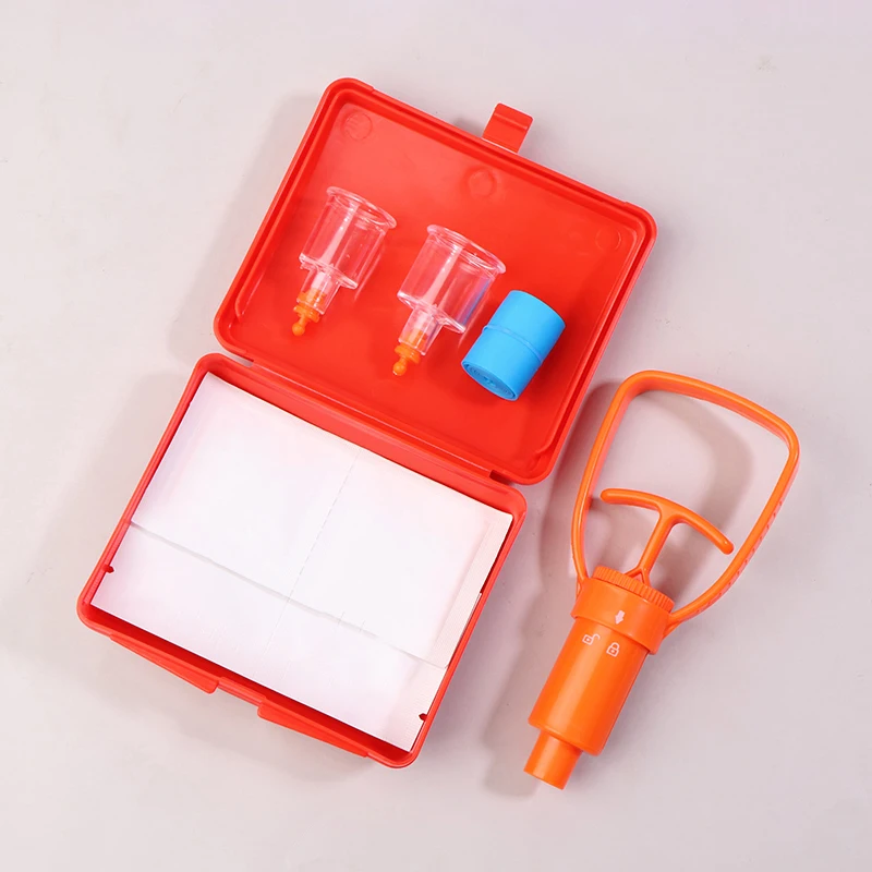 المشي لمسافات طويلة في الهواء الطلق آمنة الإسعافات الأولية الناجي السم النازع عدة سلامة السم حامي ثعبان النحل لدغة السم النازع بقاء #2