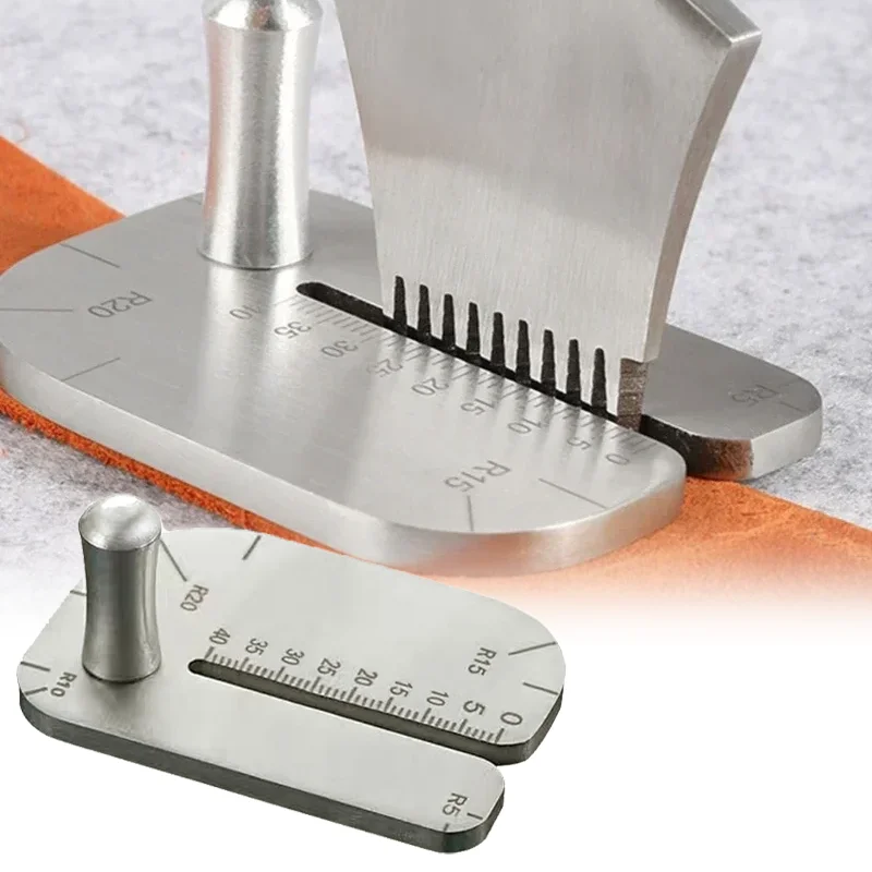 Leather Pulling Board Practical Cutting Ruler Tool Stainless Steel Manual Leather Cut Auxiliary Accessories Dropshipping