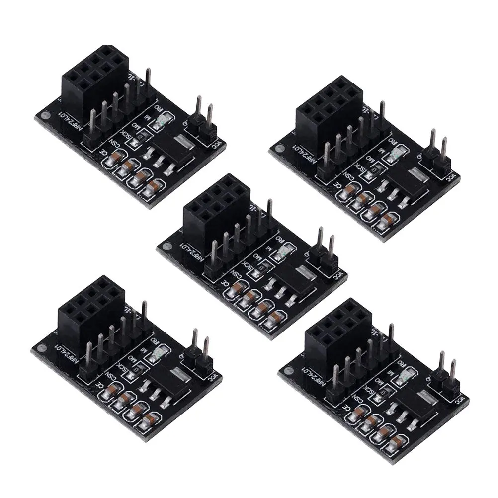 

5Pcs Plus Compatible Adapter Board Small Power on Smd LED Indicator Onboard 3.3V Voltage Regulator Stable Connection