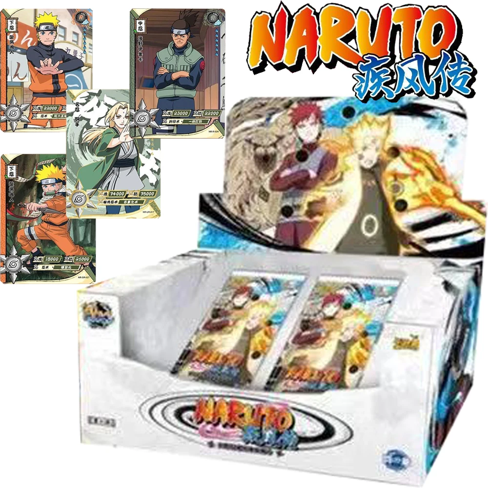 

Wholesale Kayou NARUTO Card For Children Aburame Shino Inuzuka Kiba Akamaru Yūhi Kurenai Limited Game Collection Card Table Toys