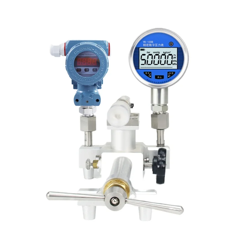 

Manual gas pressure source, generator, gas pressure pump
