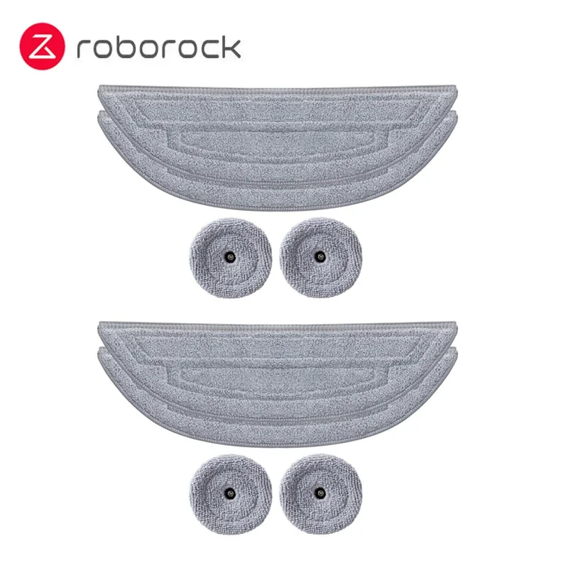 Original Edgewise Vibrating Mop Cloth Mops Rags for Roborock S8 MaxV Ultra S8 Max Ultra Vacuum Cleaner Spare Parts Accessories