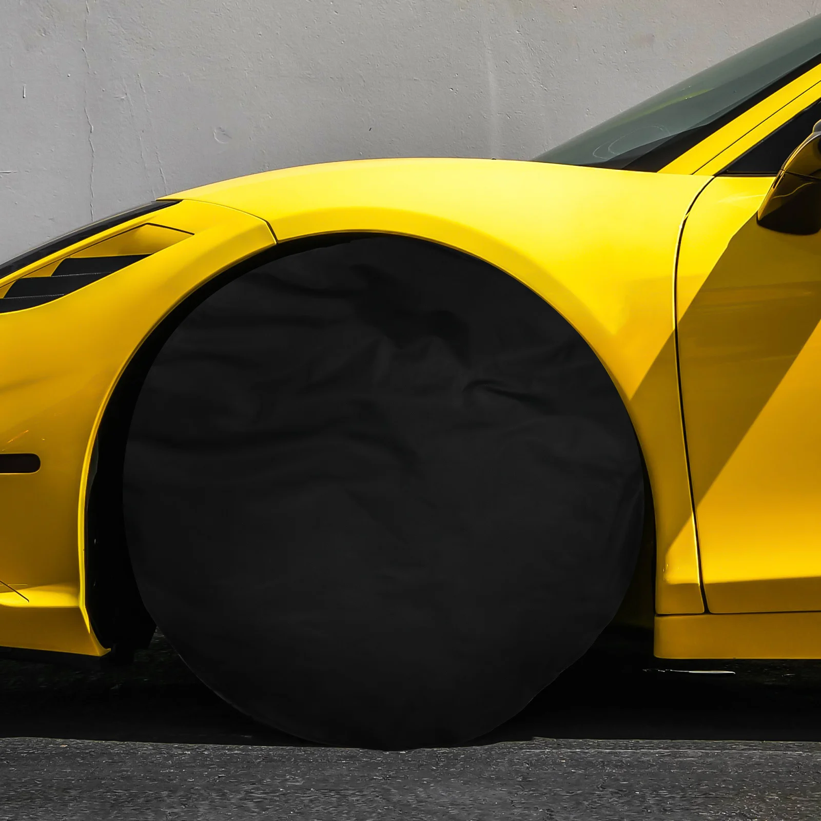 2 pçs 28.5 Polegada capa de pneu do carro protetor à prova sujeira para rv reboque caminhão suv 210d oxford pano roda cobre proteção pneu sobressalente