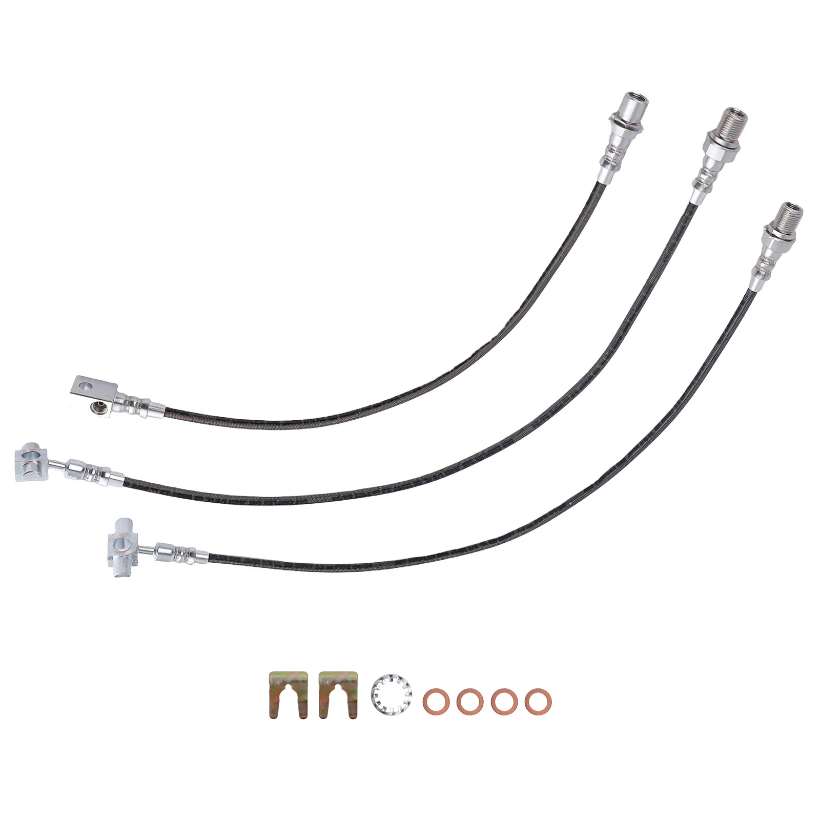Stainless Steel Brake Lines for Chevy C20 K20 Pickup Suburban 71-91 4-6