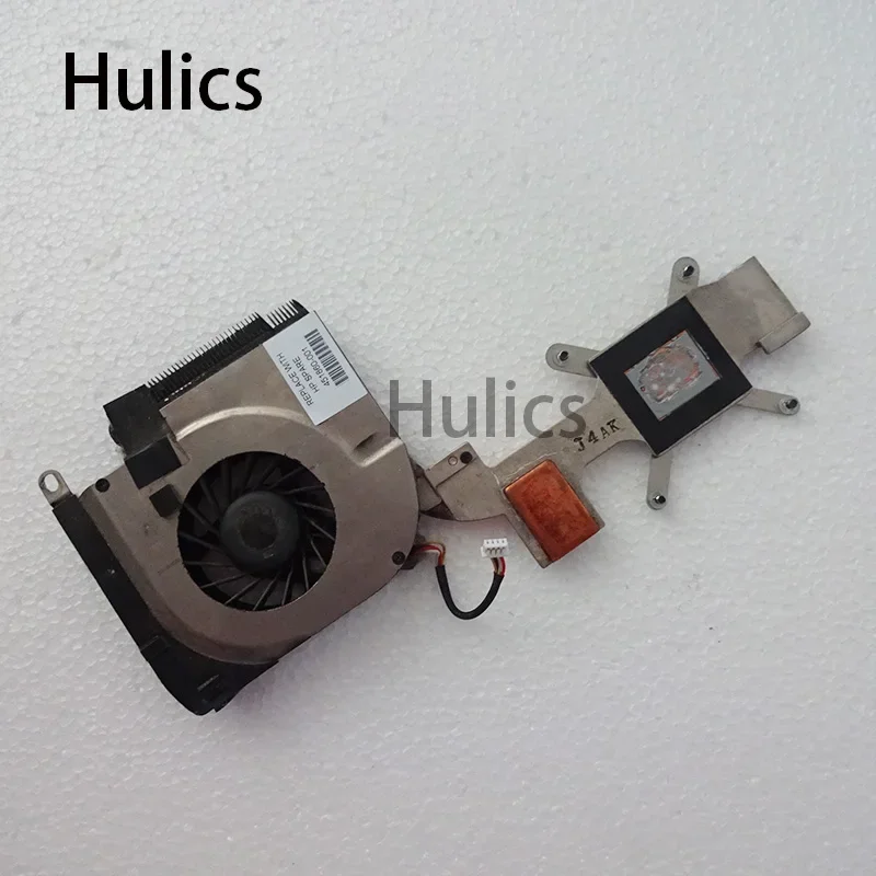 Hulics المستخدمة لمروحة تبريد الكمبيوتر المحمول HP Pavilion DV6000 مع مبدد حراري 451860 -001