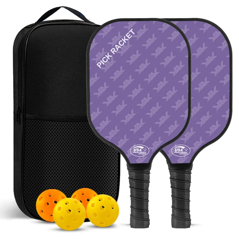 

Pickleball Paddles Set Fiberglass Honeycomb Core USAPA Approve Pickleball Rackets Maximum Spin Sweet Spot beach tennis racket