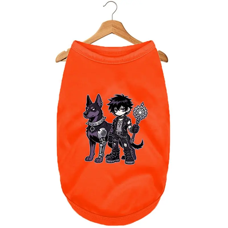 

Cool Anime Dog Vest, Summer Breathable Lightweight