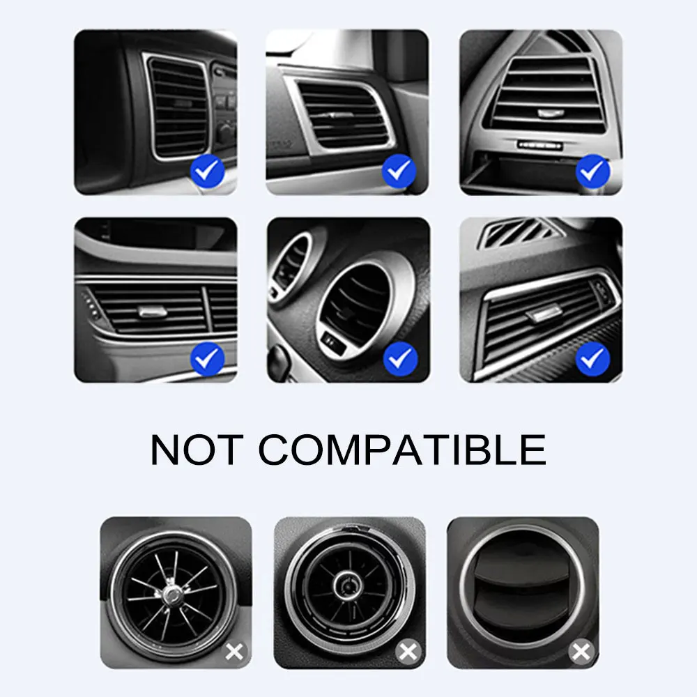 Car Air Vent Phone Holder For FAW V5 X80 B50 Besturn X40 T77 V2 Vita F5 V70 D60 J6 F1 V80 B70 R7 N5 N7 B30 T33 Auto Accessories