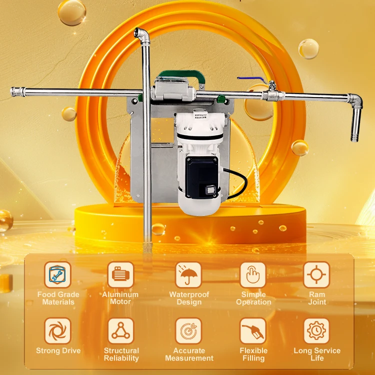 Automatic cooking oil pump automatic beer bottle filler dispenser with food grade for sale