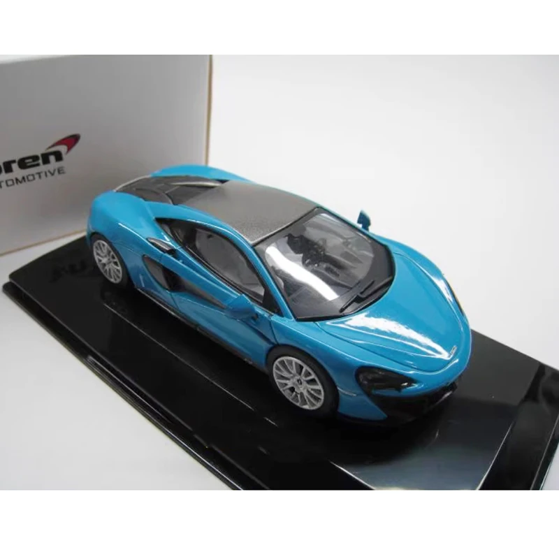 LEO 1/43 Scale 570S COUPE 2016 Alloy Car Die Casting Toy Car Model Decoration Children's Gift Static Collection Display