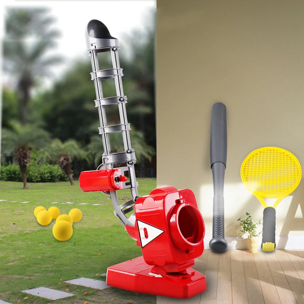 Bowling Machine Cricket Toys Basketball Self-motion Pitching Golf Practice Parent-child