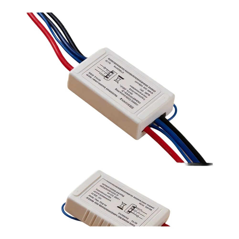 High Power Remote Control Switch For Home Lighting 5000W 1-Way Wall Transmitter AC 90-245V Wireless Lamp Controller