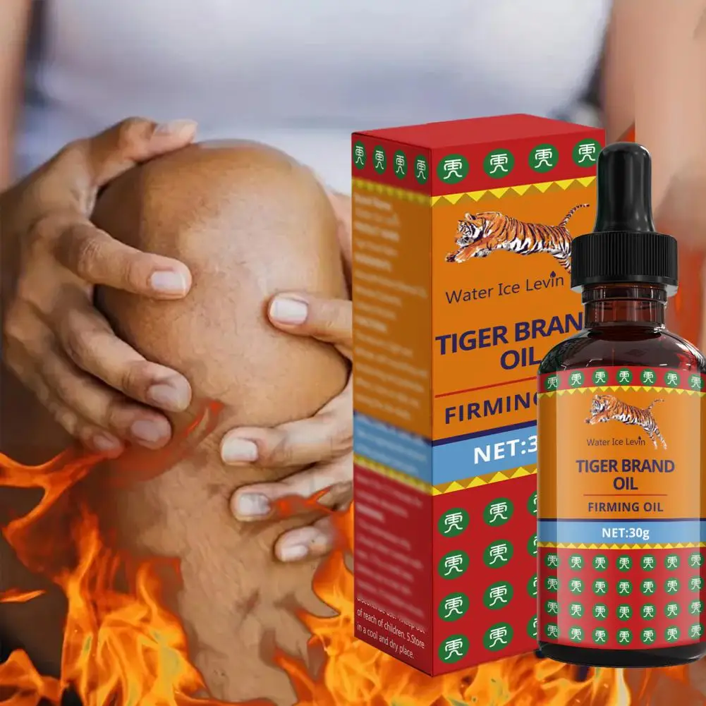 Aceite de masaje de tigre, relajación muscular, vitamina para las articulaciones, mezcla de oliva, 30g, aceite reafirmante de marca, hidratación profunda, cuidado suave de la piel de las articulaciones