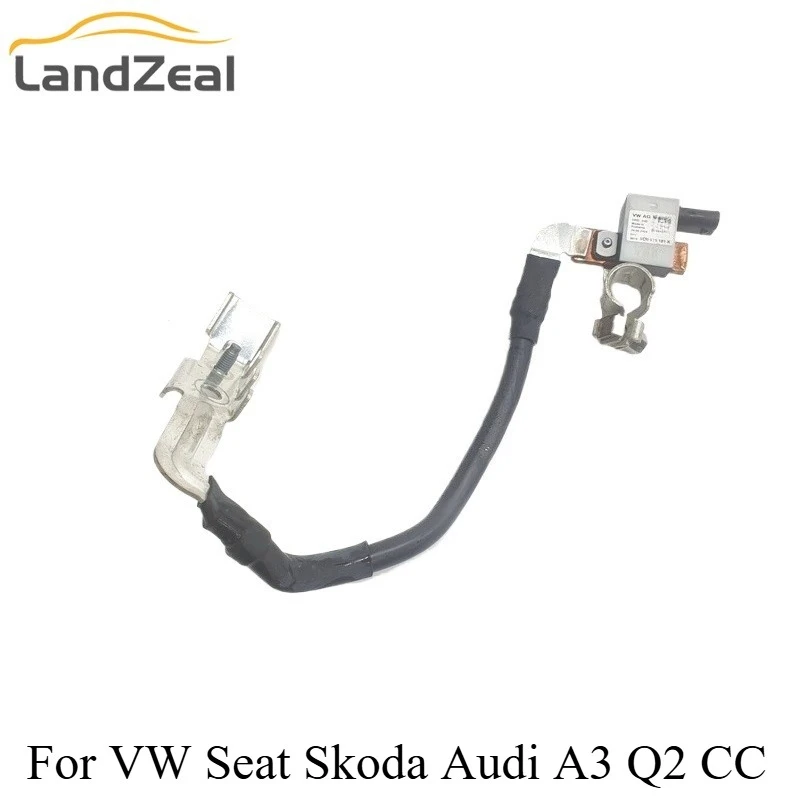 

5Q0915181K 5Q0915181J Battery Start Stop Monitoring Control Unit Negative Clamp With Central Sensor For VW Skoda Audi A3 Q2 CC