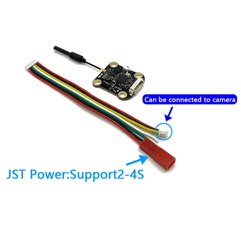 5.8Ghz 48CH FPV VTX 1W 5.8G Image Video Transmitter 2-4S 100/1000Mw For Long Range RC FPV Drone Multicopter Quadcopter