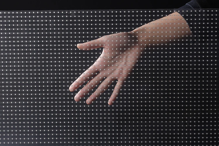 For Showroom Video Media Applications Shenzhen Indoor HD Giant LED Display Self-Adhesive Flexible LED Screens