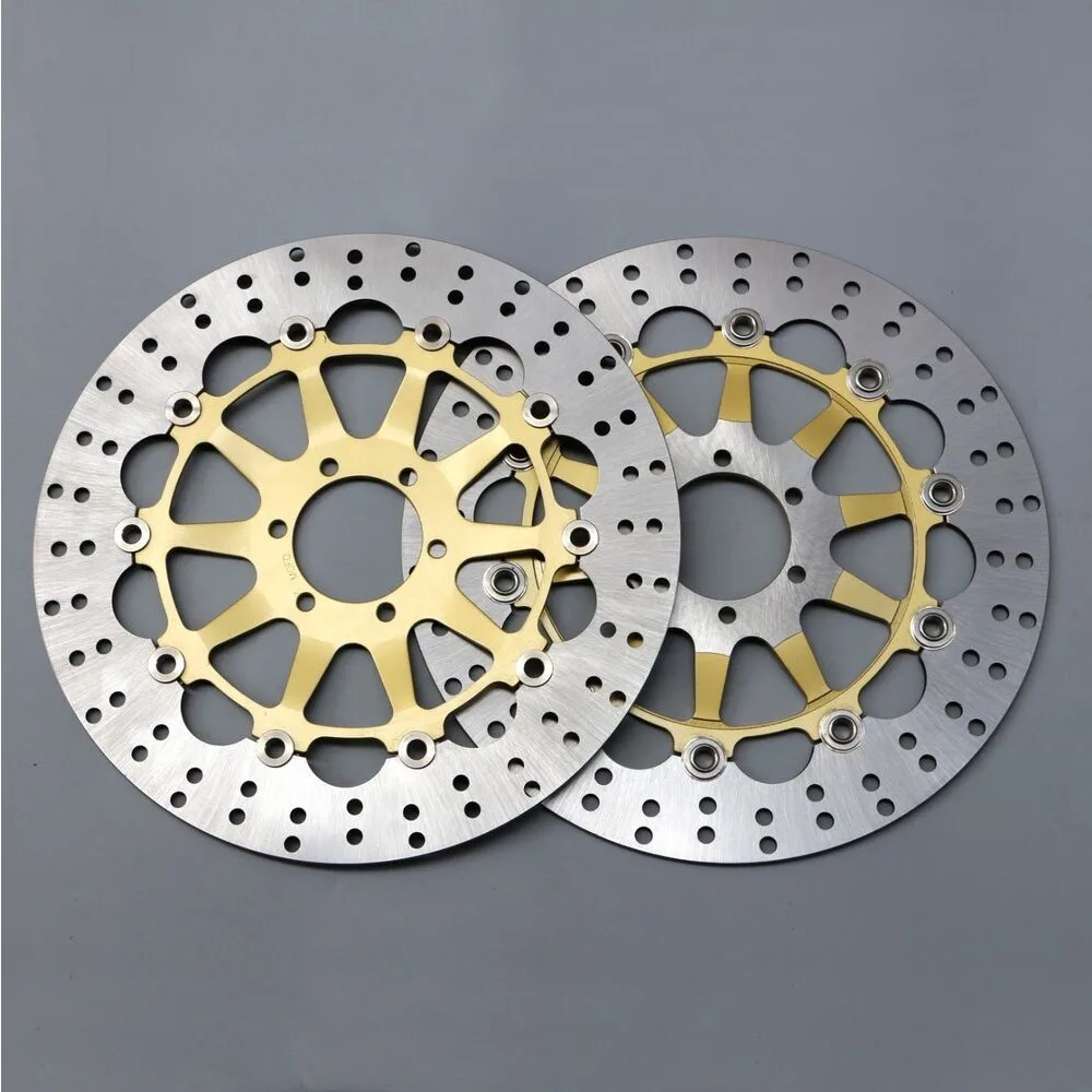 A Pair Front Brake Disc Rotors Fit For Ducati Supersport 750 800SS 900SS 1000SS 1000 DS
