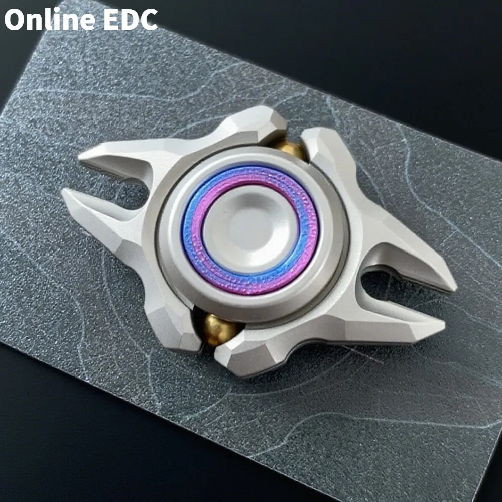 تستخدم EDC اللعب MOBIUS EDC تململ سبينر التيتانيوم القلق اللعب اللمس الدوران ألعاب متململة للبالغين مكتب عمل الملحقات