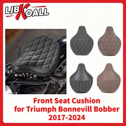 Front Seat Cushion for Triumph Bonnevill Bobber 2017-2024 Motorcycle Driver Solo Seat Rider Solo Seat Cushion Saddle Accessories