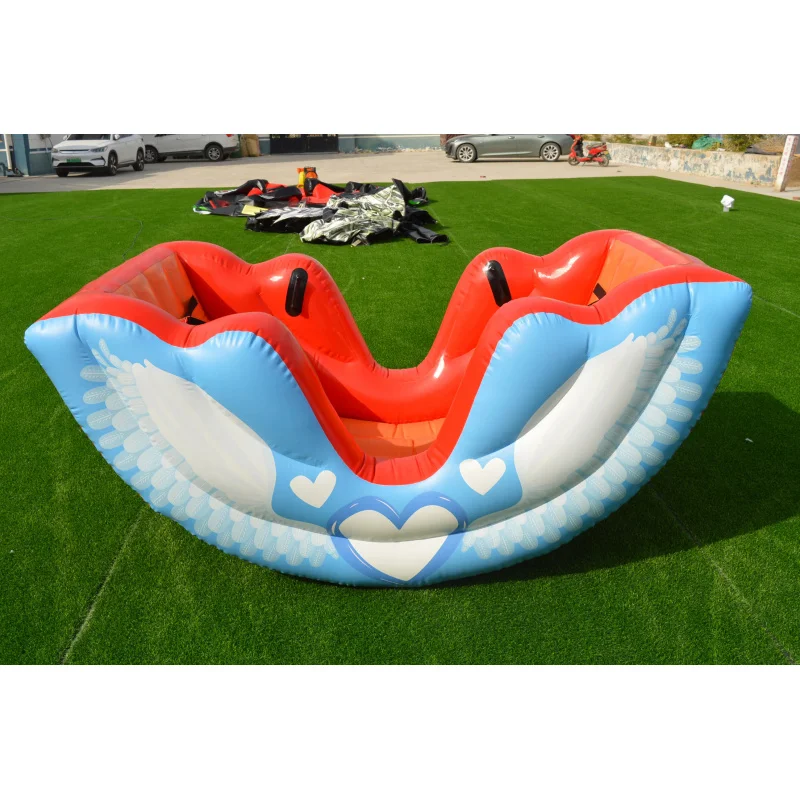 Commercial Grade Various Themes Inflatable Rocking Boat Pirate Ship Rocker for Kids Outdoor Event Party Rental Business