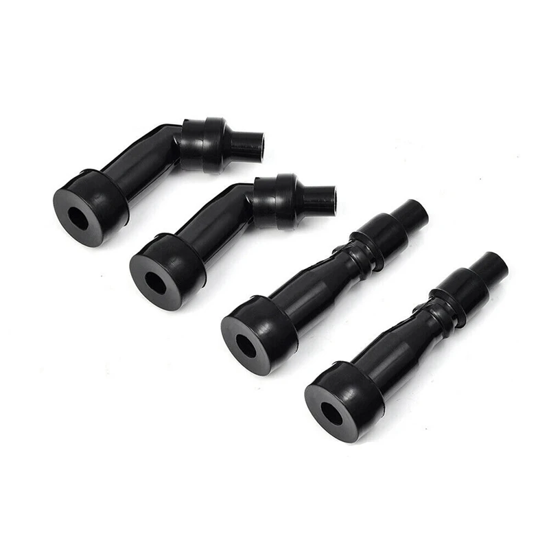 Set Of 4 Ignition Coils & Caps For Suzuki GS550 GS650 GS750 850 1000 1100 Kawasaki KZ400 650 750 900 1000 33410-45012