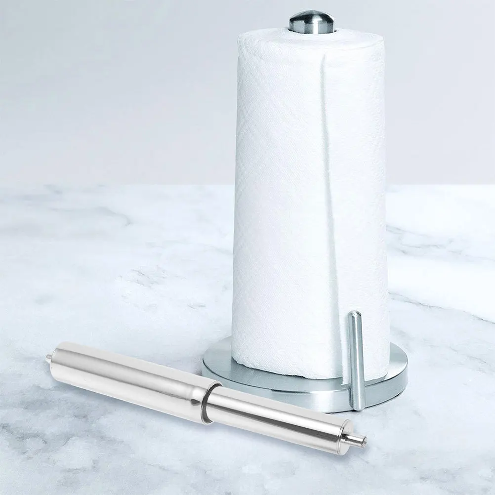 4pcs Extendable Toilet Paper Holder Replacement Rods Spring Loaded Retractable Roller For Bathroom Hotel Home Tissue Box Shaft