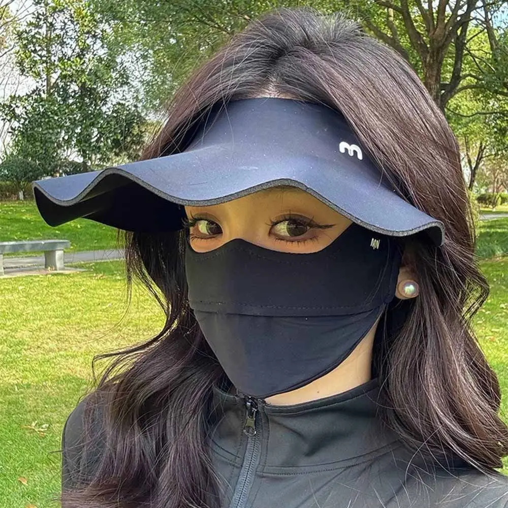 

Wide Brim Foldable Shawl Hat Breathable Solid Color Sunscreen Sun Hat Adjustable Windproof Outdoor Bucket Hat Sun Protection