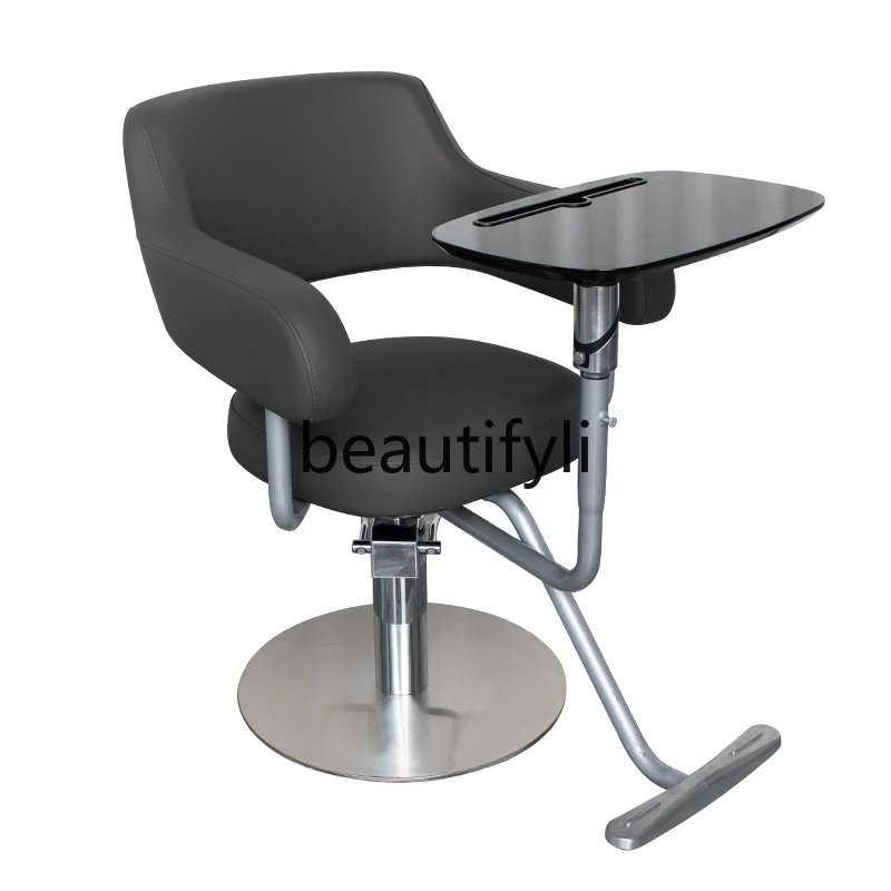 New high-end barber shop chair, simple and modern special hair cutting, perm and dyeing chair, barber shop stool