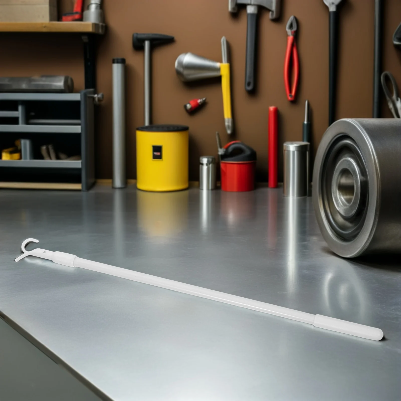 

Sleek Lightweight Aluminum Blind Wand Extendable Curtain Puller Design for Various Window Sizes Home Decor