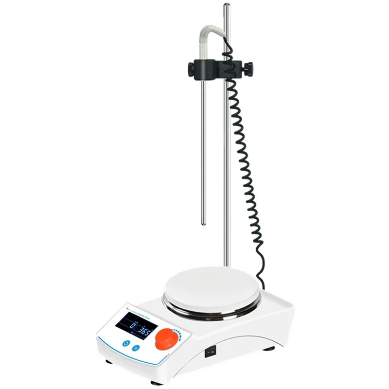 

Suitable for HMS-205D heating high temperature magnetic stirrer laboratory mixer 350 degrees 400 ℃