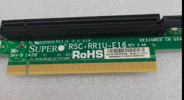 RSC-RR1U-E16 1u pci-e x 16 riser carro