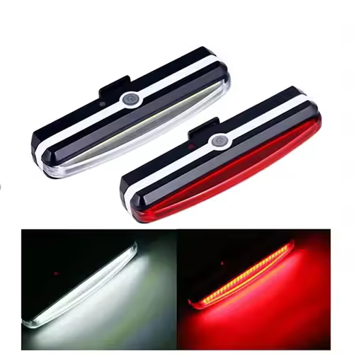 BUCKLOS Bike Light COB Front Rear Bicycle Lights LED Rechargeable Mountain Road Bicycle Lamp MTB Tail Light Cycling Flashlight - Image 12
