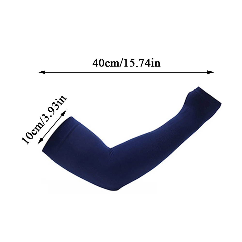 Ijszijde Fiets Mouw Arm Cover Zomer Zonnebrandcrème Mouwen Anti-Zonnebrand Mouw Grote Uv Bescherming Cool Mof Mangas Рукава