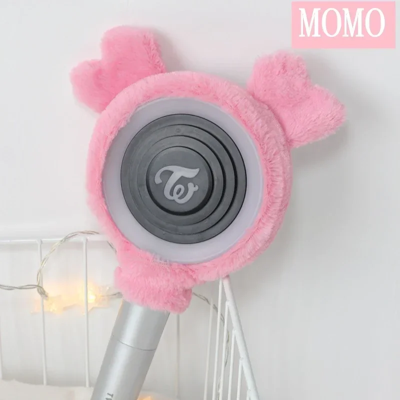 1pcs Cute Plush Lamp Cover for Kpop Twice Lightstick Decorate K-pop TWICE Light Stick Cover CANDY BONG Z