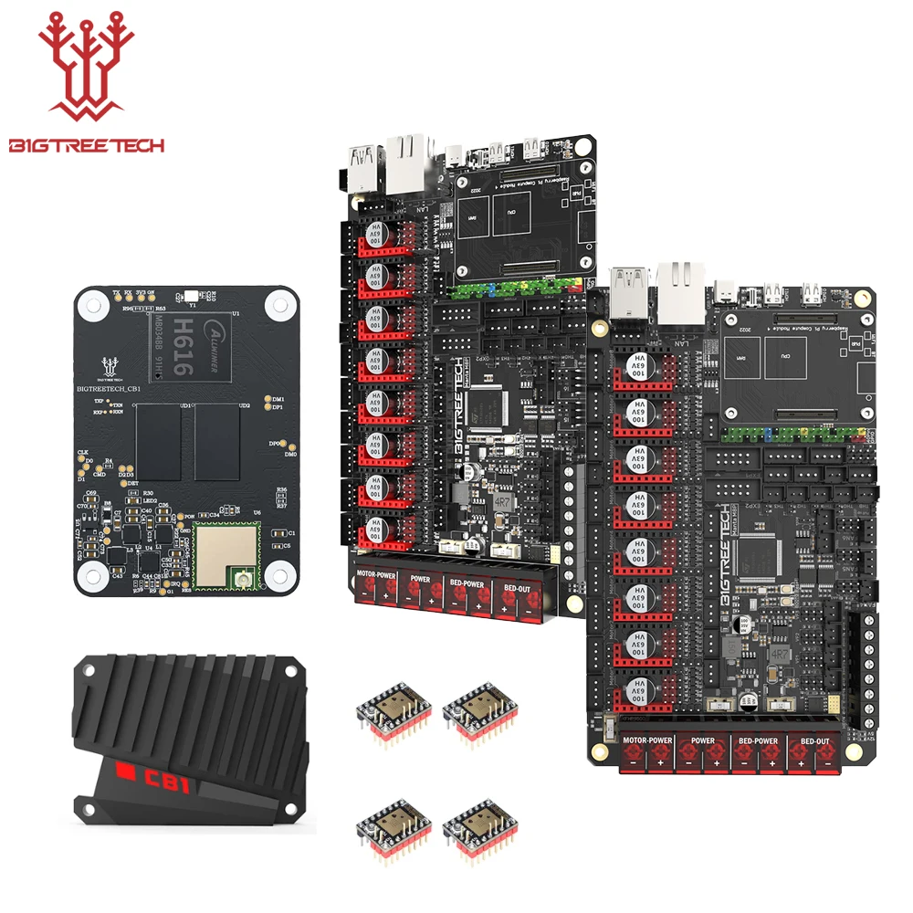 BIGTREETECH MANTA M8P M5P M4P Płyta główna 32bit Klipper Marlin VS Raspberry Pi CM4 Do drukarki 3D Voron Ender 3 Płyta sterująca
