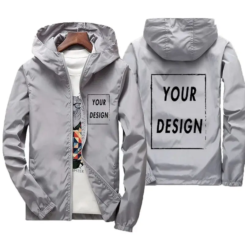 

Custom Brand Logo Autumn Jacket Men Waterproof Warm Windbreaker Casual Clothing Big Size 6Xl Men Green Black Red Jacket Outdoor