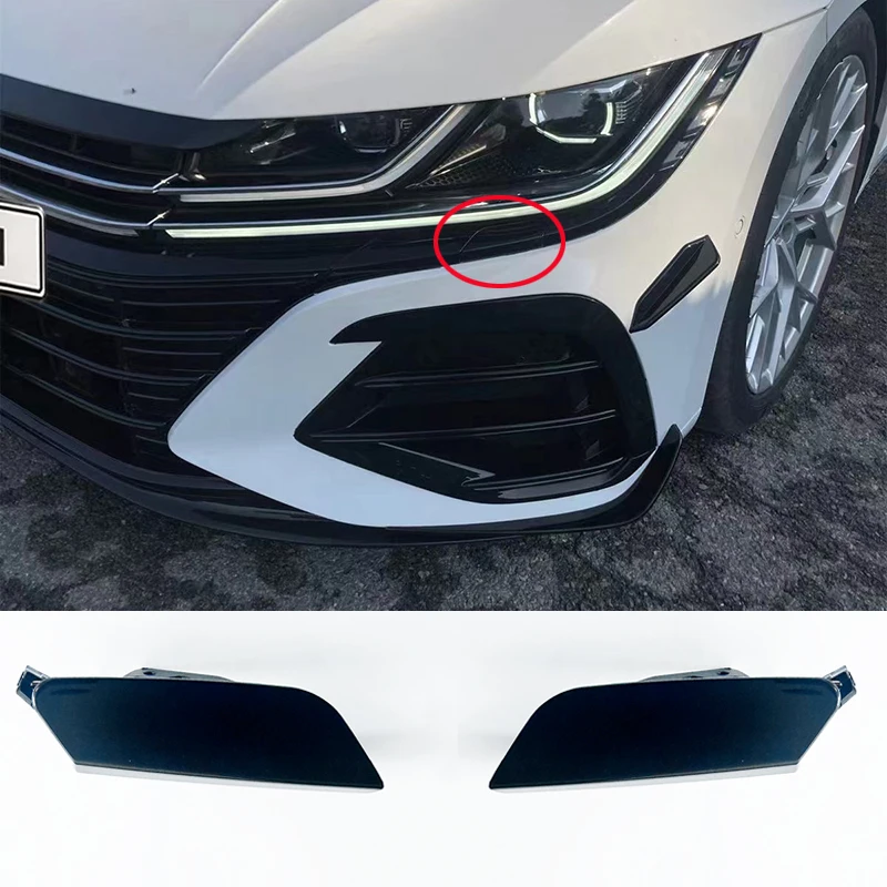 

For VW Arteon SR Water spray cover 2021 2022 2023 2024 Arteon Front Bumper Grille parts Headlights Washers Accessory