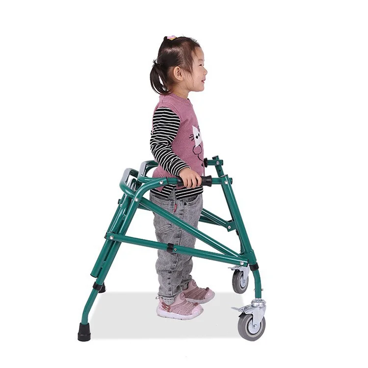 Rehabilitation Training Lightweight Aluminum Walker Folding Walker For Adults