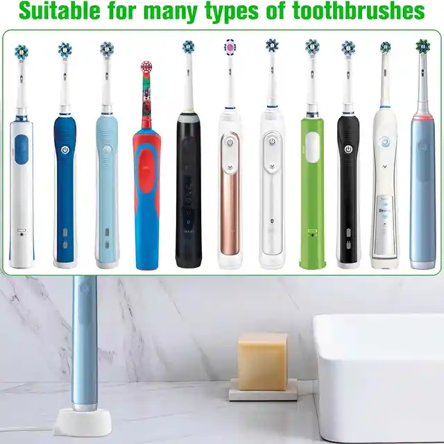 LISI Replacement Charger Base for Oral-B Electric Toothbrushes – Waterproof Inductive Charging Stand (US Plug or USB) – view 2