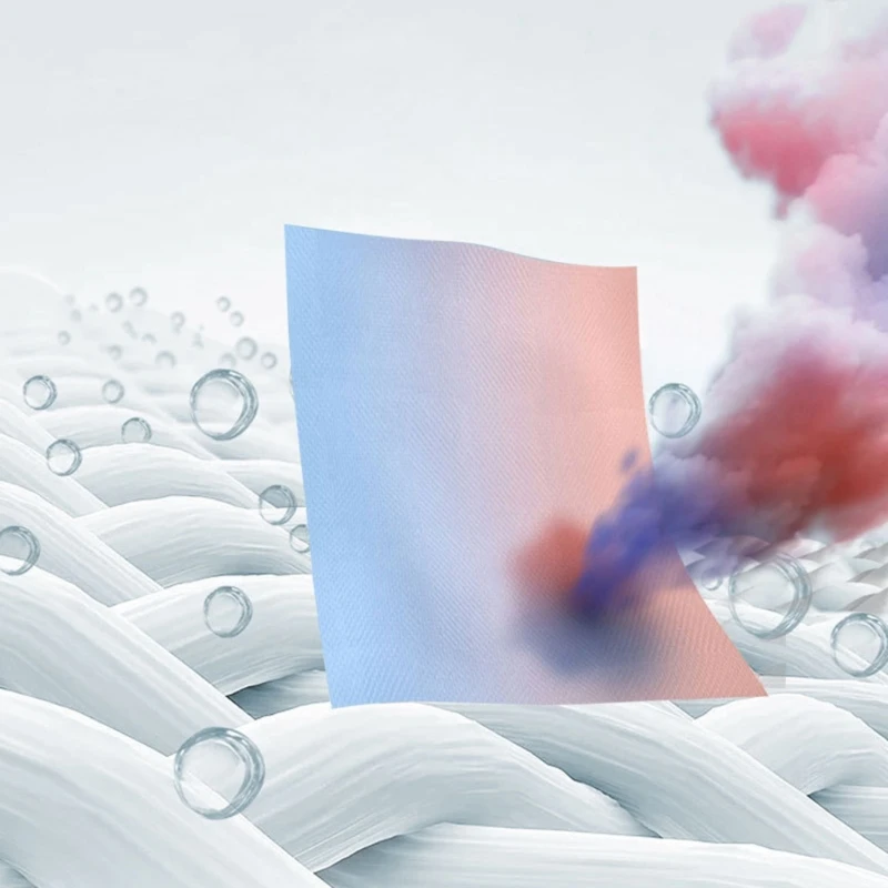 50PCS Laundry Tablets Laundry Paper Anti Dye Transfer Pads Protect Clothes Colors Anti-String Mixing Color Absorption M68E