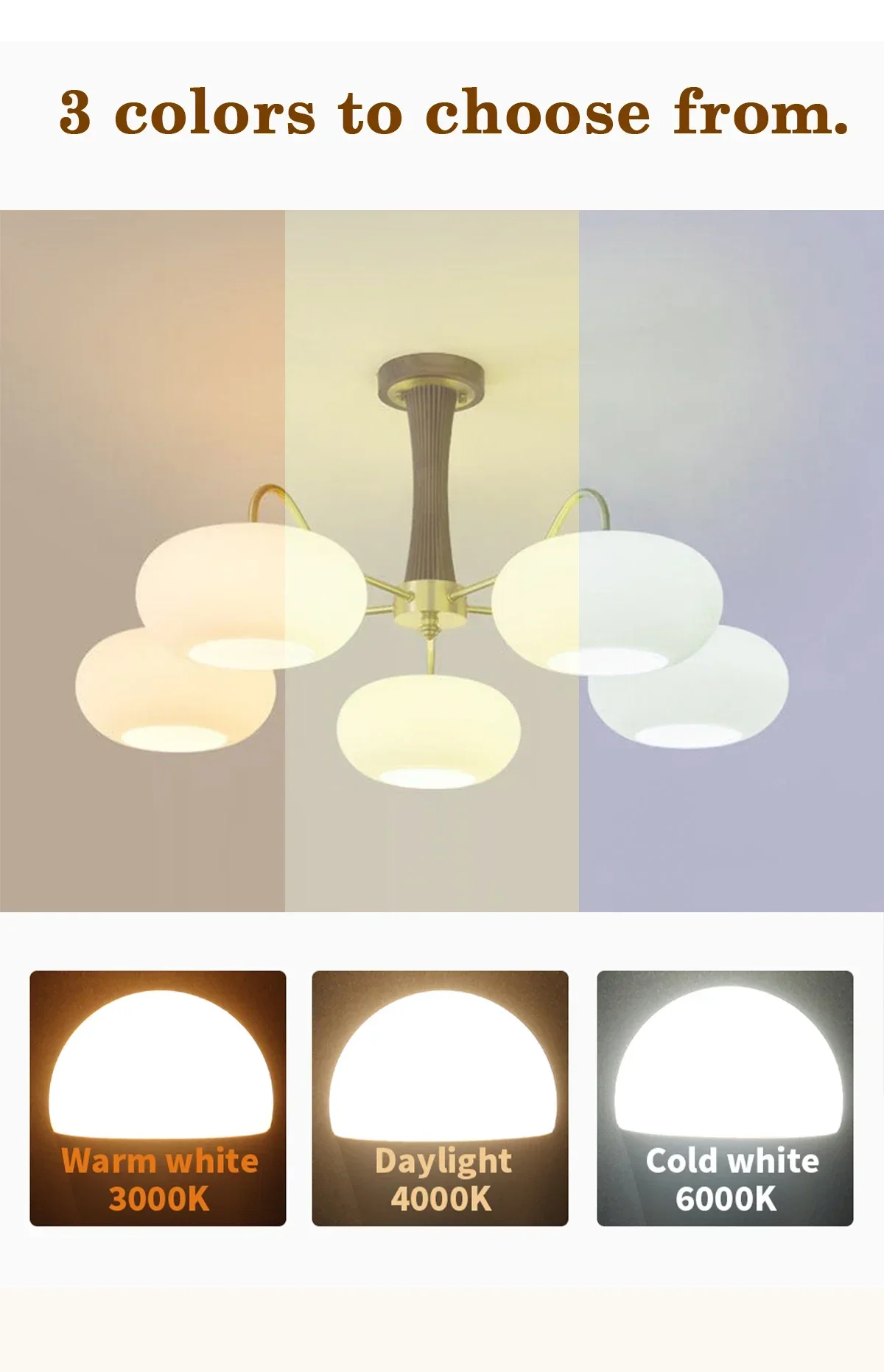 2Pack No Flicker LED Bulb Lamp B22 AC 220V 110V No Flicker 3W 8W 9W 12W 18W 24W Warm Lighting for Home Derection Lamparas Leds