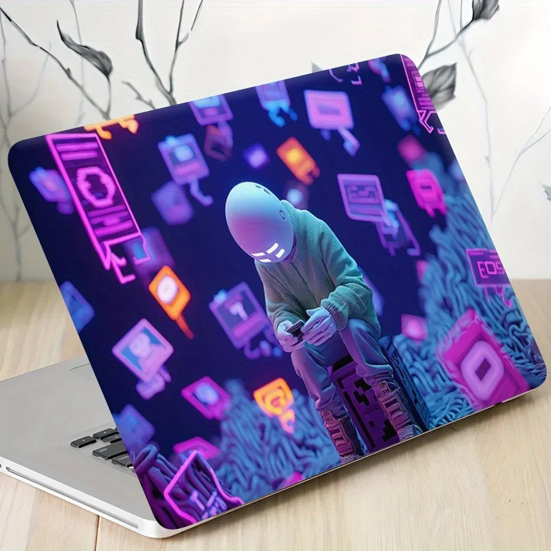 2 Pieces, European Creative Design of Laptop stickers - Computer Protective Film Is Scratch-Resistant and Durable, Self-Adhesive