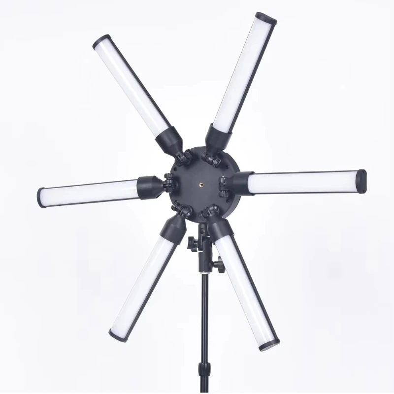 Beauty 26 Inch Photographic Led Ring Light Stand for Live Stream Video