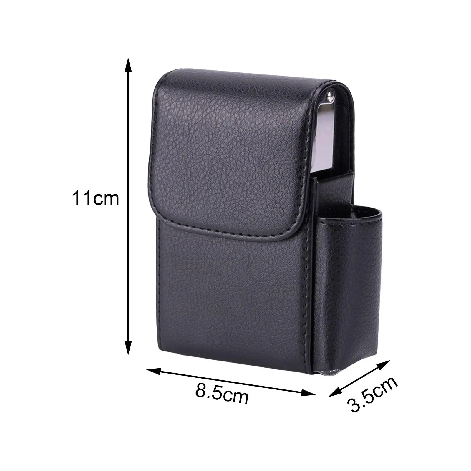 Portable Multifunction Cigarette Lighter Holder Case Pocket Pouch Cigar Hold 20 Cigarettes Fashionable Cigarette Bag